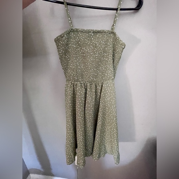 SHEIN Olive Textured Blouse - Picture 1 of 2